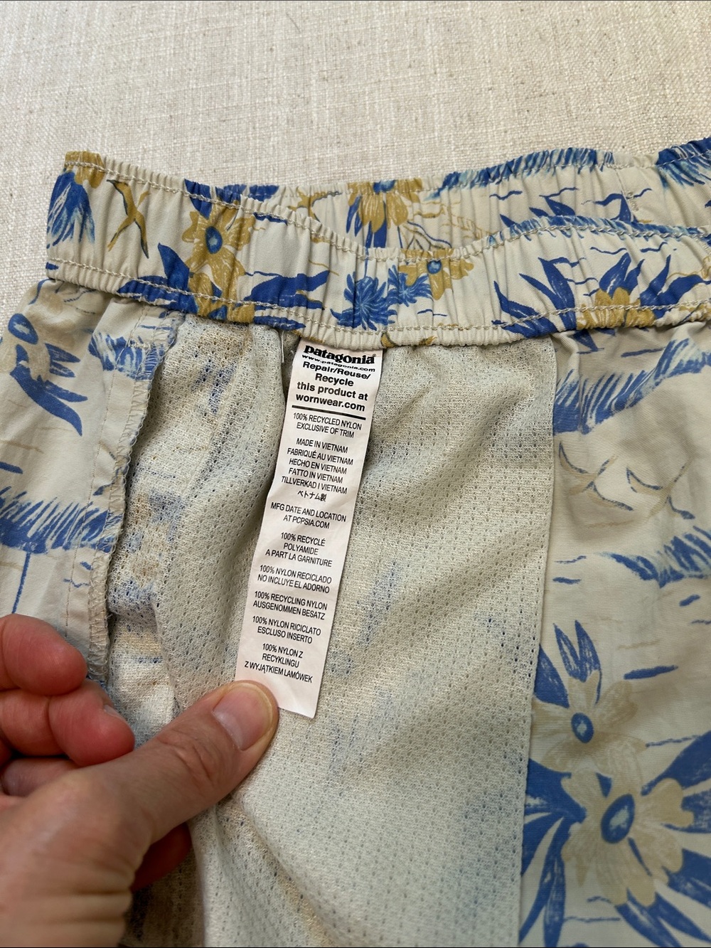 Patagonia Baggies Shorts Bundle Women's M Alligator/Hawaiian Outdoor Swimming - Picture 15 of 16